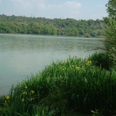 L’area dell’approdo sul fiume